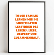 Einzigartiges Familienposter gestalten: Deine persönliche Erinnerung für immer! - posterfolio.de