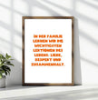 Einzigartiges Familienposter gestalten: Deine persönliche Erinnerung für immer! - posterfolio.de