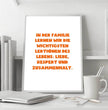 Einzigartiges Familienposter gestalten: Deine persönliche Erinnerung für immer! - posterfolio.de