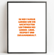 Einzigartiges Familienposter gestalten: Deine persönliche Erinnerung für immer! - posterfolio.de