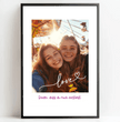 Überrasche deine beste Freundin mit einem personalisierten Poster voller Erinnerungen! - posterfolio.de