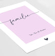 Einzigartiges Geschenk für deine Liebsten - Gestalte jetzt dein personalisiertes Familienposter! - posterfolio.de