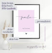 Einzigartiges Geschenk für deine Liebsten - Gestalte jetzt dein personalisiertes Familienposter! - posterfolio.de