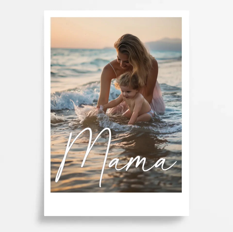 Überrasche die Beste Mama mit einem Personalisierten Poster - Ein Unvergessliches Geschenk voller Emotionen!