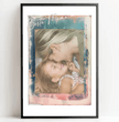 Emotionales personalisiertes Poster: Einzigartige Mama Poster im Vintage-Touch - posterfolio.de