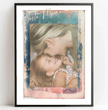 Emotionales personalisiertes Poster: Einzigartige Mama Poster im Vintage-Touch - posterfolio.de