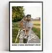 Für den besten Papa der Welt: Ein personalisiertes Geschenk, das von Herzen kommt! - posterfolio.de