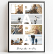 Zeige deine Liebe mit einem einzigartigen personalisierten Poster: Fotocollage für deine Mama - posterfolio.de