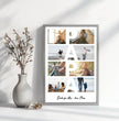 Zeige deine Liebe mit einem einzigartigen personalisierten Poster: Fotocollage für deine Mama - posterfolio.de