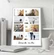 Zeige deine Liebe mit einem einzigartigen personalisierten Poster: Fotocollage für deine Mama - posterfolio.de