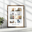 Zeige deine Liebe mit einem einzigartigen personalisierten Poster: Fotocollage für deine Mama - posterfolio.de