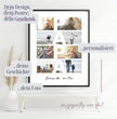 Zeige deine Liebe mit einem einzigartigen personalisierten Poster: Fotocollage für deine Mama - posterfolio.de