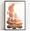 Einzigartiges Geschenk für Papa: Personalisiertes Poster mit individueller Note! - posterfolio.de