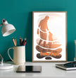 Einzigartiges Geschenk für Papa: Personalisiertes Poster mit individueller Note! - posterfolio.de