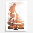 Einzigartiges Geschenk für Papa: Personalisiertes Poster mit individueller Note! - posterfolio.de