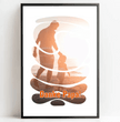 Einzigartiges Geschenk für Papa: Personalisiertes Poster mit individueller Note! - posterfolio.de