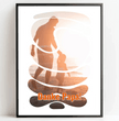 Einzigartiges Geschenk für Papa: Personalisiertes Poster mit individueller Note! - posterfolio.de