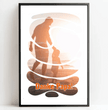 Einzigartiges Geschenk für Papa: Personalisiertes Poster mit individueller Note! - posterfolio.de