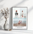 Bewahre besondere Erinnerungen: Personalisierte Papa Fotocollage für einzigartige Geschenke! - posterfolio.de