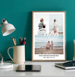 Bewahre besondere Erinnerungen: Personalisierte Papa Fotocollage für einzigartige Geschenke! - posterfolio.de