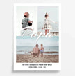 Bewahre besondere Erinnerungen: Personalisierte Papa Fotocollage für einzigartige Geschenke! - posterfolio.de
