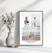 Bewahre besondere Erinnerungen: Personalisierte Papa Fotocollage für einzigartige Geschenke! - posterfolio.de