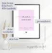 Mama, du bist die Beste! Personalisierbares Poster in Pastelltönen - Einzigartiges Geschenk für die beste Mama - posterfolio.de