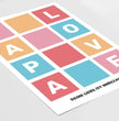 Für den besten Papa der Welt - personalisiertes Poster als herzergreifendes Geschenk! - posterfolio.de