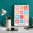 Für den besten Papa der Welt - personalisiertes Poster als herzergreifendes Geschenk! - posterfolio.de