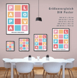 Für den besten Papa der Welt - personalisiertes Poster als herzergreifendes Geschenk! - posterfolio.de