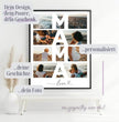 Einzigartiges Geschenk für Mama: Dein personalisiertes Poster voller Liebe - posterfolio.de
