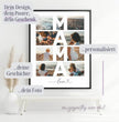 Einzigartiges Geschenk für Mama: Dein personalisiertes Poster voller Liebe - posterfolio.de