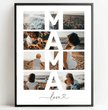 Einzigartiges Geschenk für Mama: Dein personalisiertes Poster voller Liebe - posterfolio.de