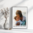 Unvergessliches Geschenk: Deine persönliche Liebesbotschaft für Mama! - posterfolio.de