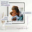 Unvergessliches Geschenk: Deine persönliche Liebesbotschaft für Mama! - posterfolio.de