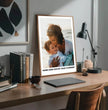 Unvergessliches Geschenk: Deine persönliche Liebesbotschaft für Mama! - posterfolio.de