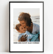 Unvergessliches Geschenk: Deine persönliche Liebesbotschaft für Mama! - posterfolio.de