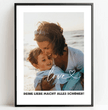 Unvergessliches Geschenk: Deine persönliche Liebesbotschaft für Mama! - posterfolio.de