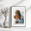 Unvergessliches Geschenk: Deine persönliche Liebesbotschaft für Mama! - posterfolio.de