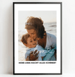 Unvergessliches Geschenk: Deine persönliche Liebesbotschaft für Mama! - posterfolio.de