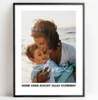 Unvergessliches Geschenk: Deine persönliche Liebesbotschaft für Mama! - posterfolio.de