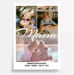 Personalisierte Mama Fotocollage für besondere Erinnerungen - posterfolio.de