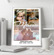 Personalisierte Mama Fotocollage für besondere Erinnerungen - posterfolio.de