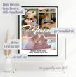 Personalisierte Mama Fotocollage für besondere Erinnerungen - posterfolio.de