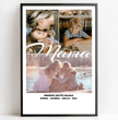 Personalisierte Mama Fotocollage für besondere Erinnerungen - posterfolio.de