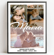 Personalisierte Mama Fotocollage für besondere Erinnerungen - posterfolio.de