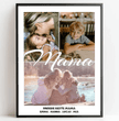 Personalisierte Mama Fotocollage für besondere Erinnerungen - posterfolio.de