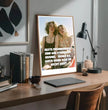 Das perfekte Geschenk für deine beste Freundin: Personalisiertes Poster voller Erinnerungen! - posterfolio.de