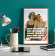 Das perfekte Geschenk für deine beste Freundin: Personalisiertes Poster voller Erinnerungen! - posterfolio.de