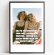 Das perfekte Geschenk für deine beste Freundin: Personalisiertes Poster voller Erinnerungen! - posterfolio.de